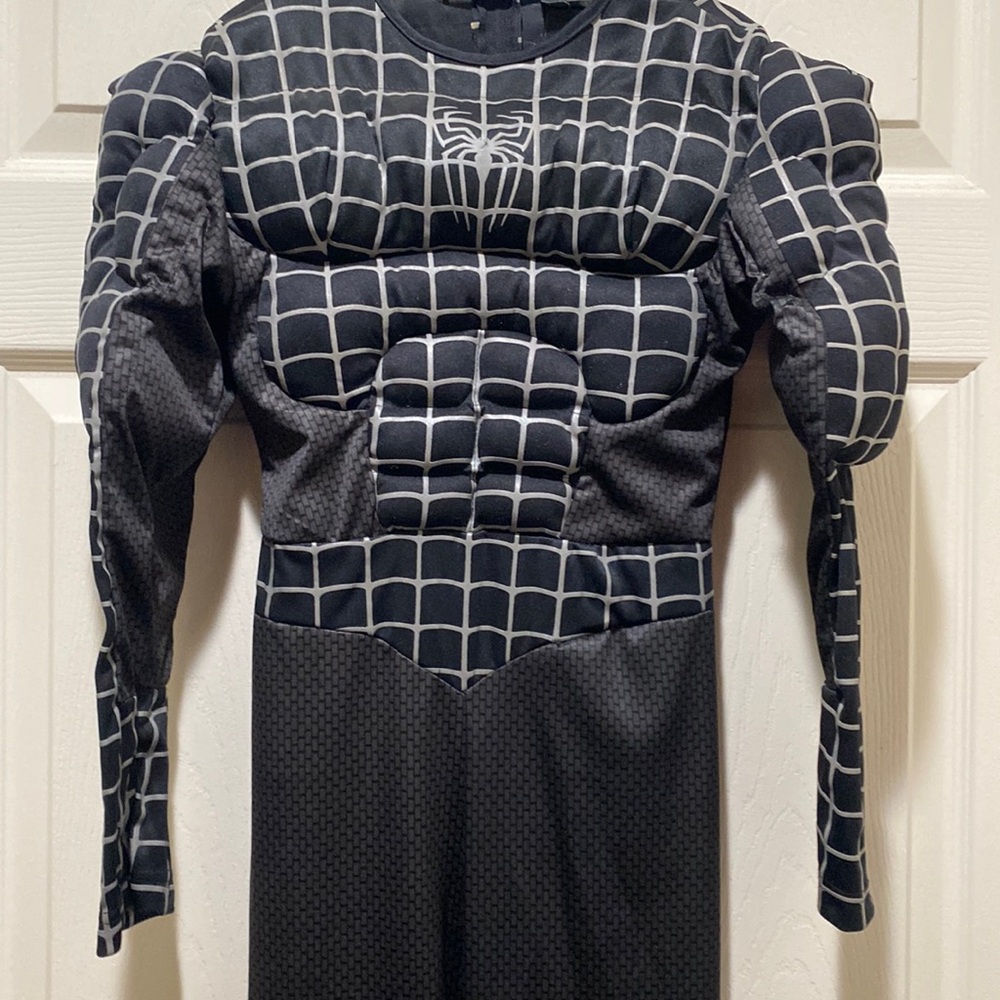 Kids Black Superhero Costume